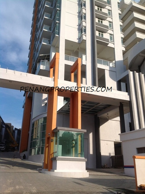 Guard house entrance