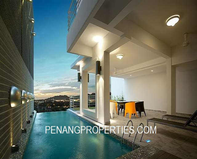 With a private pool